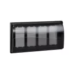 Simon Connect TSC-SBMT402-14 Ramka 4-modułowa do puszki SBM450 z pokrywą, 8x K45; szary grafit