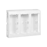 Simon Connect TSC-SBC350-9 Obudowa natynkowa 3-modułowa, 6x K45; czysta biel