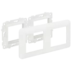 Simon Connect TSC-KR445-9 Suport podtynkowy z ramką 2x K45; czysta biel