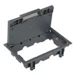 Simon Connect TSC-S400-1 Pokrywa rewizyjna wielkości 4 modułów; szary