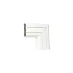Simon Connect TSC-TKA021210-9 Kąt prosty, płaski, do dołu, PVC Cablomax 130x55mm; czysta biel