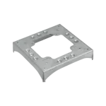 Simon Connect TSC-KTA8229-8 Podstawa 2 nacięcia 85x18 i 2 wycięcia 130x18 90º; aluminium