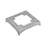 Simon Connect TSC-KTA831-8 Podstawa 1 nacięcie 85x18 i 3 wycięcia 130x18; aluminium