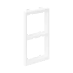 Simon Connect TSC-S62-9 Adapter CIMA na 2 moduły K45 (45x45mm) pionowo; czysta biel