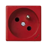 Simon Connect TSC-KL02-6 Gniazdo K45 z uziemieniem 16A/230V~, ze wskaźnikiem zasilania; czerwony