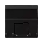 Simon Connect TSC-K80-14 Płytka K45 1x RJ z osłoną skośna; do adapterów MD; czarny