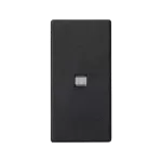 Simon Connect TSC-K113-14 Klawisz 45x22,5 łącznika zwiernego z podświetleniem; czarny