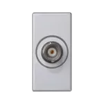 Simon Connect TSC-K102D-8 Płytka K45/2 złącza BNC 22,5x45mm + wkład; aluminium