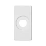 Simon Connect TSC-K102-9 Płytka K45/2 22,5x45mm z otworem Φ10mm; czysta biel