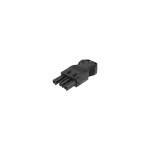 Simon Connect TSC-CR0003-14 Wtyczka żeńska szybkozłącza 3-polowa; czarny