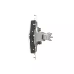 Simon 54 WMDA-01000x-049 Gniazdo antenowe TV pojedyncze (moduł). Do instalacji indywidualnych; czarny