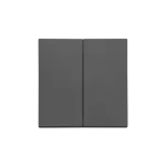 Simon 55 WMDL-K8x3xx-116 Klawisz podwójny do: SW6/2WM, SW7/2M; Grafitowy mat