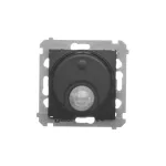 Simon 54 WMDR-020xxP-049 Łącznik z czujnikiem ruchu z przekaźnikiem z zabezpieczeniem (moduł) 8(2)A, 230V~; czarny Wymagana instalacja 3-przewodowa