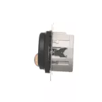 Simon 54 WMDR-020xxP-049 Łącznik z czujnikiem ruchu z przekaźnikiem z zabezpieczeniem (moduł) 8(2)A, 230V~; czarny Wymagana instalacja 3-przewodowa