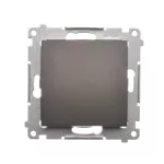 Simon 54 WMDL-010xxx-046 Łącznik jednobiegunowy (moduł) 10AX, 250V~, szybkozłącza; brąz mat