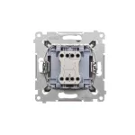 Simon 54 WMDL-020xxx-046 Łącznik dwubiegunowy (moduł) 10AX, 250V~, szybkozłącza; brąz mat