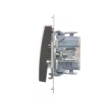 Simon 54 WMDL-080xxx-046 Przycisk „światło” (moduł) 10AX, 250V~, szybkozłącza; brąz mat