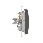 Simon 54 WMDL-0H1xx1-046 Łącznik hotelowy z podświetleniem (moduł); brąz mat Tylko do ramek S54 PREMIUM. Wymagane jest zastosowanie przekaźnika/stycznika