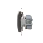 Simon 54 WMDW-00111x-046 Gniazdo wtyczkowe z uziemieniem i przesłonami (moduł) 16A, 250V~, zaciski śrubowe; brąz mat