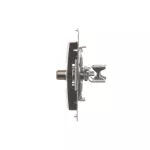 Simon 54 WMDA-05xxxx-046 Gniazdo antenowe SAT pojedyncze (moduł). Do instalacji indywidualnych; brąz mat