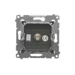 Simon 54 WMDA-05xxxx-046 Gniazdo antenowe SAT pojedyncze (moduł). Do instalacji indywidualnych; brąz mat