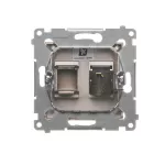 Simon 54 WMDH-0XXXX1-046 Gniazdo HDMI (moduł); brąz mat