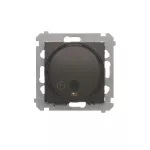 Simon 54 WMDC-008N0T-046 Łącznik z opóźnieniem wyłaczenia (moduł) 20-500 W; brąz mat