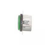 Simon 54 WMDS-020x3x-046 Sygnalizator świetlny LED – światło zielone (moduł) 230V~; brąz mat