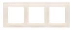 Simon 55 WMDZ-0130xZ-171 Ramka 3-krotna Nature; Szkło mrożone kremowe