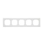 Simon 55 WMDZ-0150xZ-170 Ramka 5-krotna Nature; Szkło mrożone białe