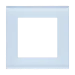 Simon 55 WMDZ-0110xZ-180 Ramka 1-krotna Nature; Szkło mrożone błękitne