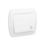 Simon Akord WMAL-480xxx-1012 Przycisk światło 10AX, 250V~, zaciski śrubowe; biały