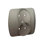 Simon Akord WMAW-40200x-H012 Gniazdo wtyczkowe bez uziemienia podwójne, Σ16A, 250V~, zaciski śrubowe; satynowy