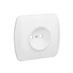 Simon Akord WMAW-40100x-1012 Gniazdo wtyczkowe bez uziemienia, 16A, 250V~, zaciski śrubowe; biały