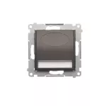 Simon 54 WMDO-SBxxx1-046 Oprawa oświetleniowa LED, 230 V AC, 1.1 W, białe neutralne 4000K; brąz mat