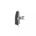 Simon 54 WMDO-S14Bx1-046 Oprawa oświetleniowa LED, 14 V DC, 0.56 W, białe neutralne 4000K; brąz mat !Wymagany zasilacz 14V