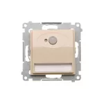 Simon 54 WMDO-SCBxx1-041 Oprawa oświetleniowa LED z czujnikiem ruchu, 230 V AC, 1.4 W, białe neutralne 4000K; kremowy