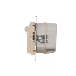 Simon 54 WMDO-SCBxx1-041 Oprawa oświetleniowa LED z czujnikiem ruchu, 230 V AC, 1.4 W, białe neutralne 4000K; kremowy