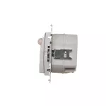 Simon 54 WMDO-SCBxx1-043 Oprawa oświetleniowa LED z czujnikiem ruchu, 230 V AC, 1.4 W, białe neutralne 4000K; srebrny mat