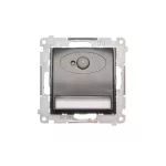 Simon 54 WMDO-SCBxx1-048 Oprawa oświetleniowa LED z czujnikiem ruchu, 230 V AC, 1.4 W, białe neutralne 4000K; antracyt