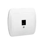 Simon Akord WMAT-4410xx-1012 Gniazdo telefoniczne RJ11 pojedyncze. Montaż na łapki lub wkręty; biały