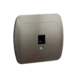 Simon Akord WMAT-4410xx-H012 Gniazdo telefoniczne RJ11 pojedyncze. Montaż na łapki lub wkręty; satynowy