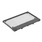 Simon Connect TSC-RSF004-14 Pokrywa puszki podłogowej 4-modułowej SF4xx/14 (element zapasowy); szary grafit