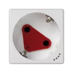 Simon Connect TSC-KLS01-9 Gniazdo K45 DATA z kluczem, schuko 16A/230V~,ze wskaźnikiem zasilania; czysta biel