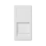 Simon Connect TSC-KA75-9 Płytka K45/2, 1x RJ z osłoną; 22,5x45mm; INFRA+; czysta biel