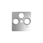 Simon 82 W8-2037-93xxx-xxxx Pokrywa gniazda R-TV-SAT; aluminium