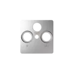 Simon 82 WS82P-82038-93 Pokrywa gniazda RTV-SAT-SAT; aluminium