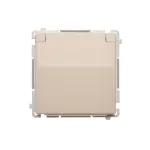 Simon Basic WMBW-70111x-9011 Gniazdo wtyczkowe Schuko do wersji IP44 (moduł) 16A, 250V~, zaciski śrubowe; beż