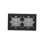 Simon 54 Touch WMDZ-01119S-071 Panel dotykowy S54 Touch, 2 moduły, 2 pola dotykowe pionowe + 2 pola dotykowe pionowe, srebrna mgła