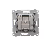 Simon 54 WMDA-01035x-049 Gniazdo antenowe R-TV końcowe separowane (moduł) tłum.1dB; czarny